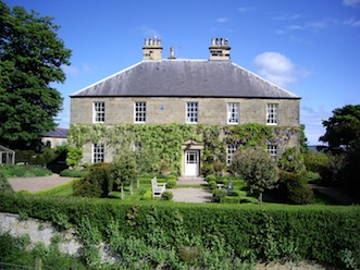 High Buston Hall - South Elevation